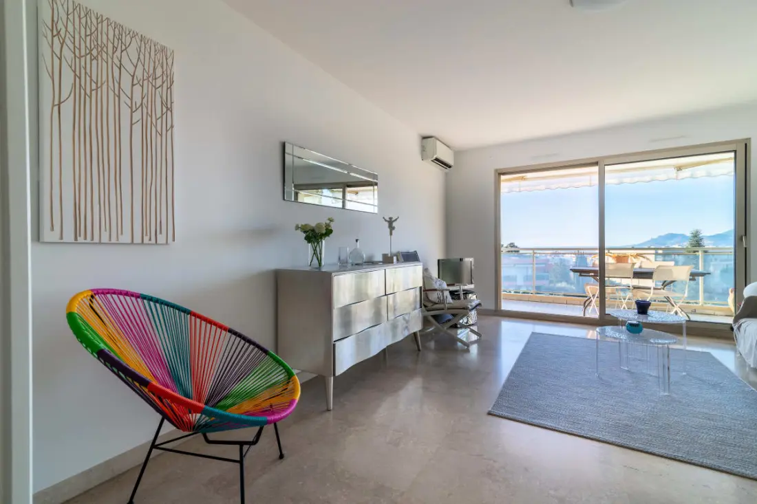 Bel Appartement Climatisé Avec Piscine Vue Mer