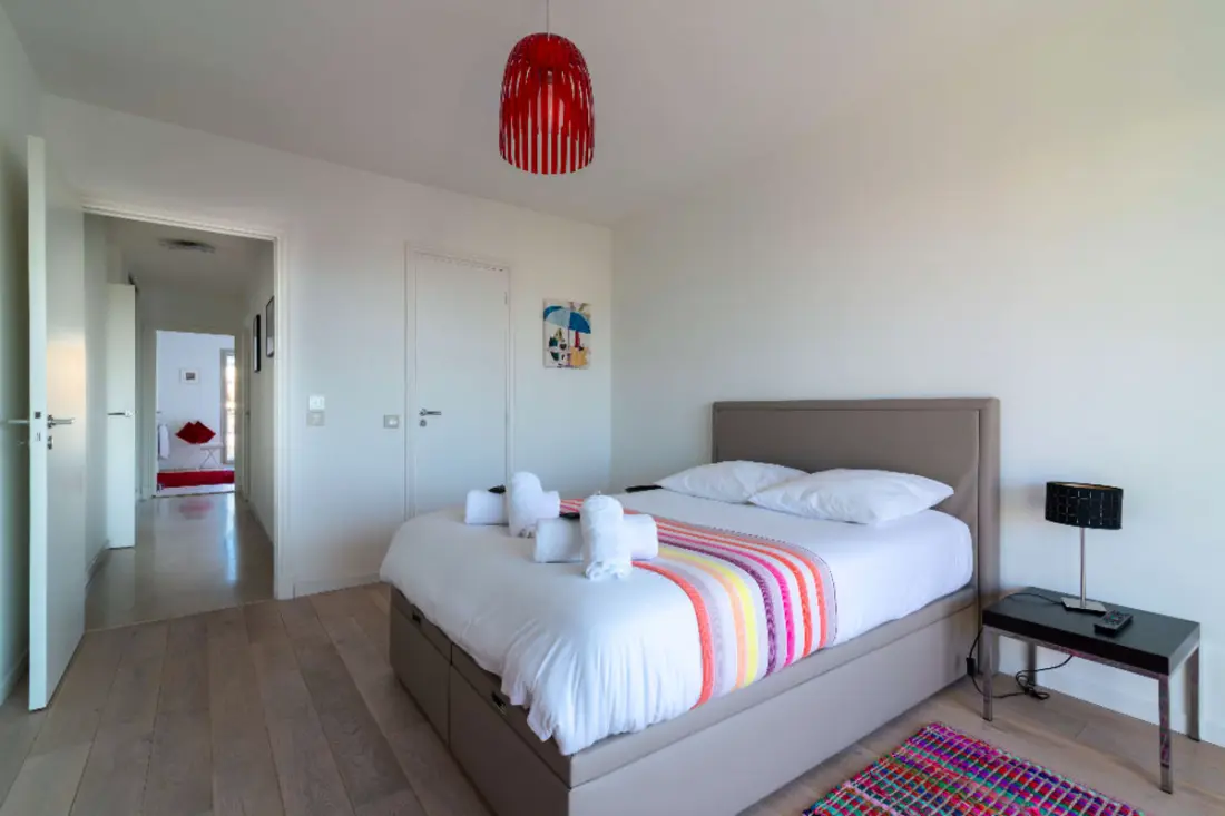 Bel Appartement Climatisé Avec Piscine Vue Mer