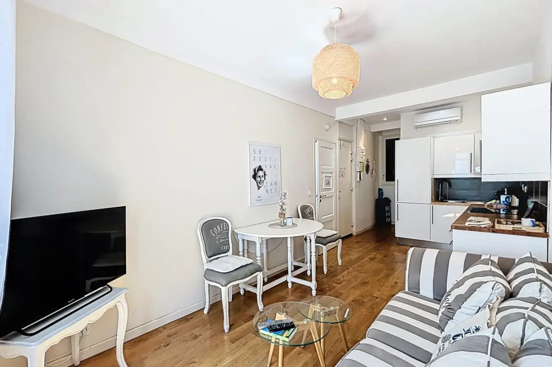 Carré D'or Cosy 2 Pcs Balcon 2/3 Pers Croisette Palais 2 Mn Olam Properties