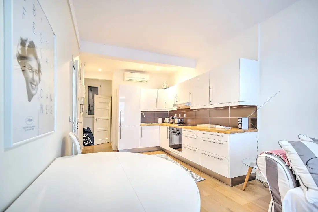 Carré D'or Cosy 2 Pcs Balcon 2/3 Pers Croisette Palais 2 Mn Olam Properties