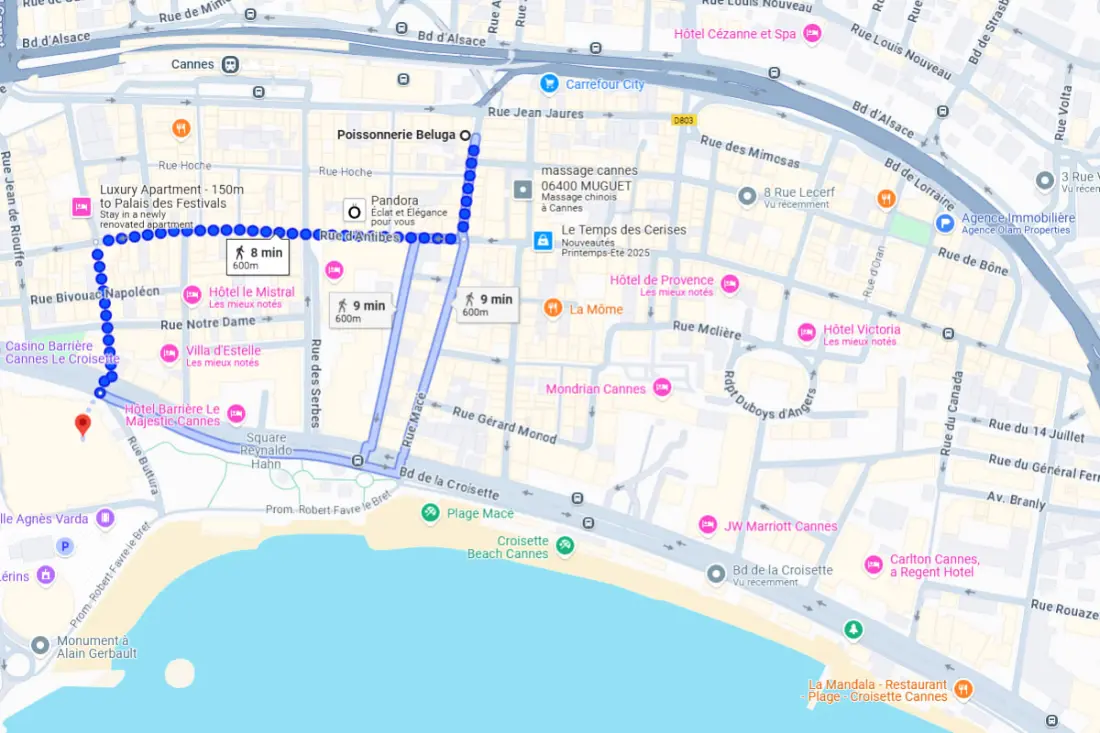 Palais Et Croisette 3 Mn 3 Pcsdesign 2 Sdb Cannes Centre Olam Properties