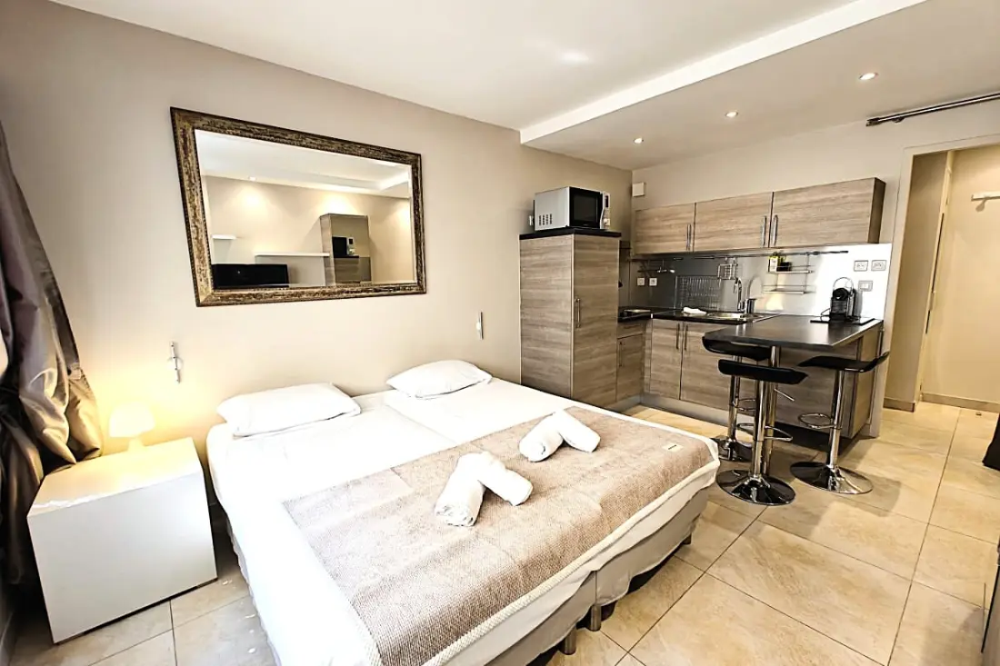 Résidence Cannes Croisette – Studio Premium à 80m Du Martinez &amp; Plages