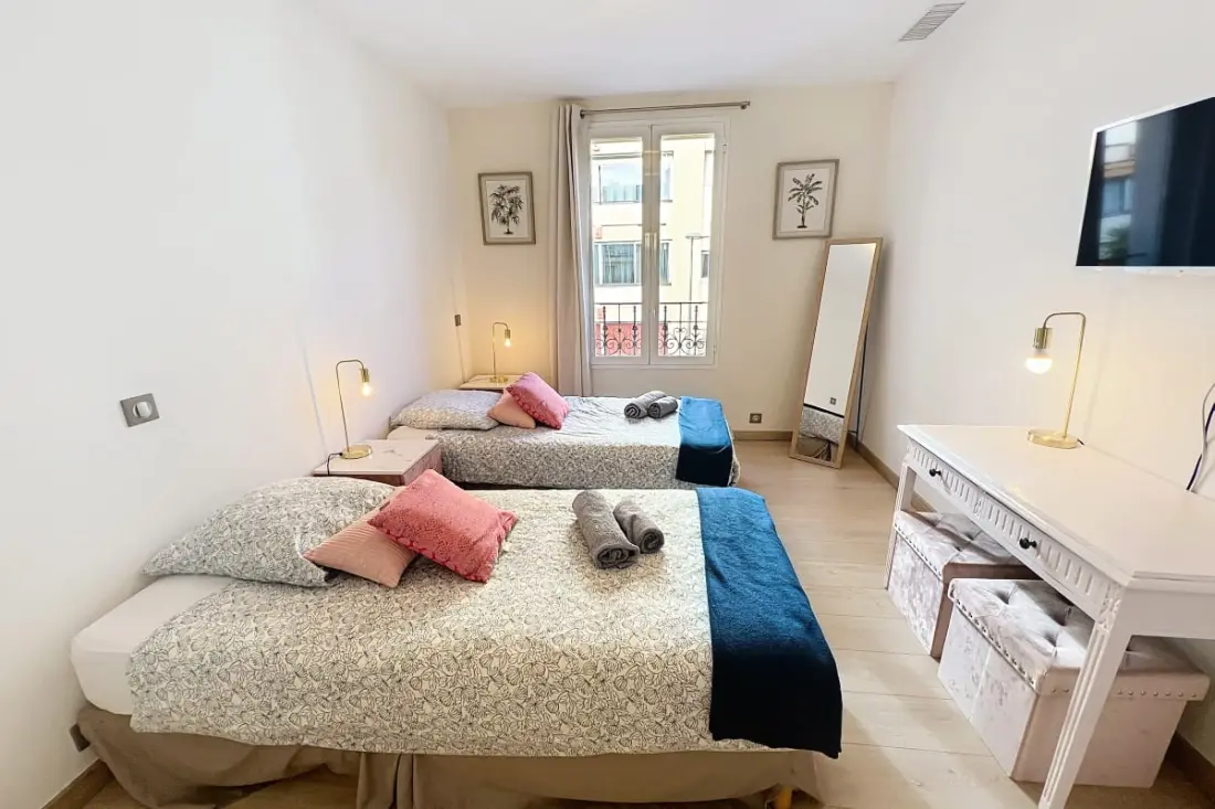 Cannes Près Centre - 3 Pcs Mezzanine Balcons Charme Absolu Olam Properties