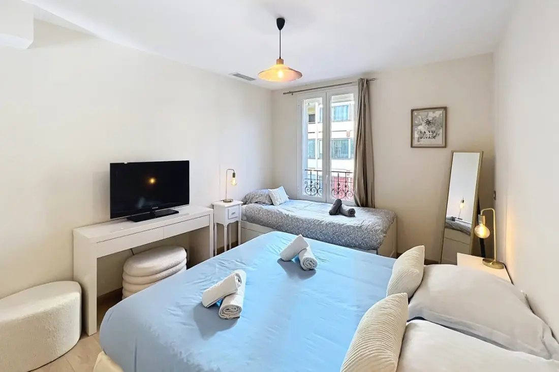 Cannes Près Centre - 3 Pcs Mezzanine Balcons Charme Absolu Olam Properties