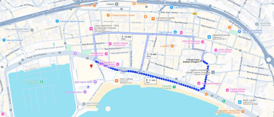 Armenonville 3 Pcs Premium Balcon Parking Croisette 2 Mns Olam Properties