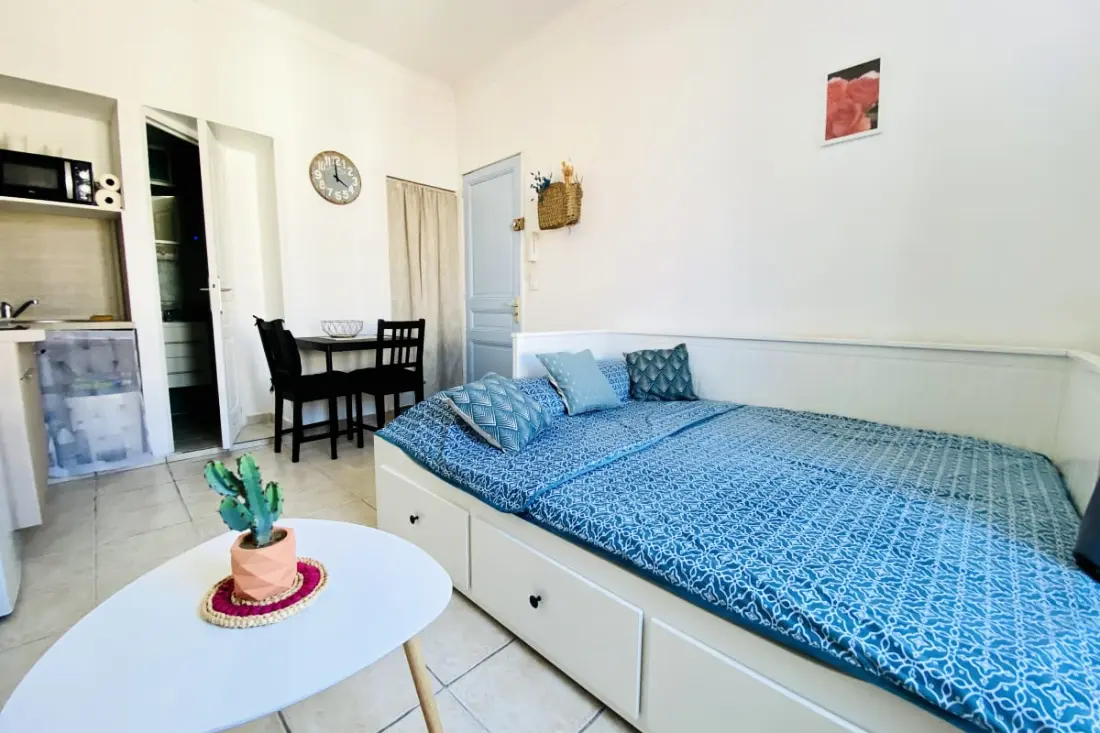 Résidence Charmant Studio Cannes Centre Idéal Congrès Et Vacances ❤live In Gazagnair❤