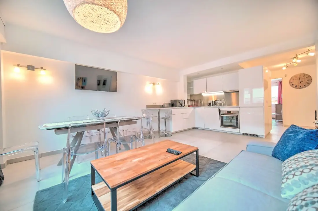 4 Pièces - Moderne Lumineux Croisette 1 Mn, Coeur De Cannes Olam Properties