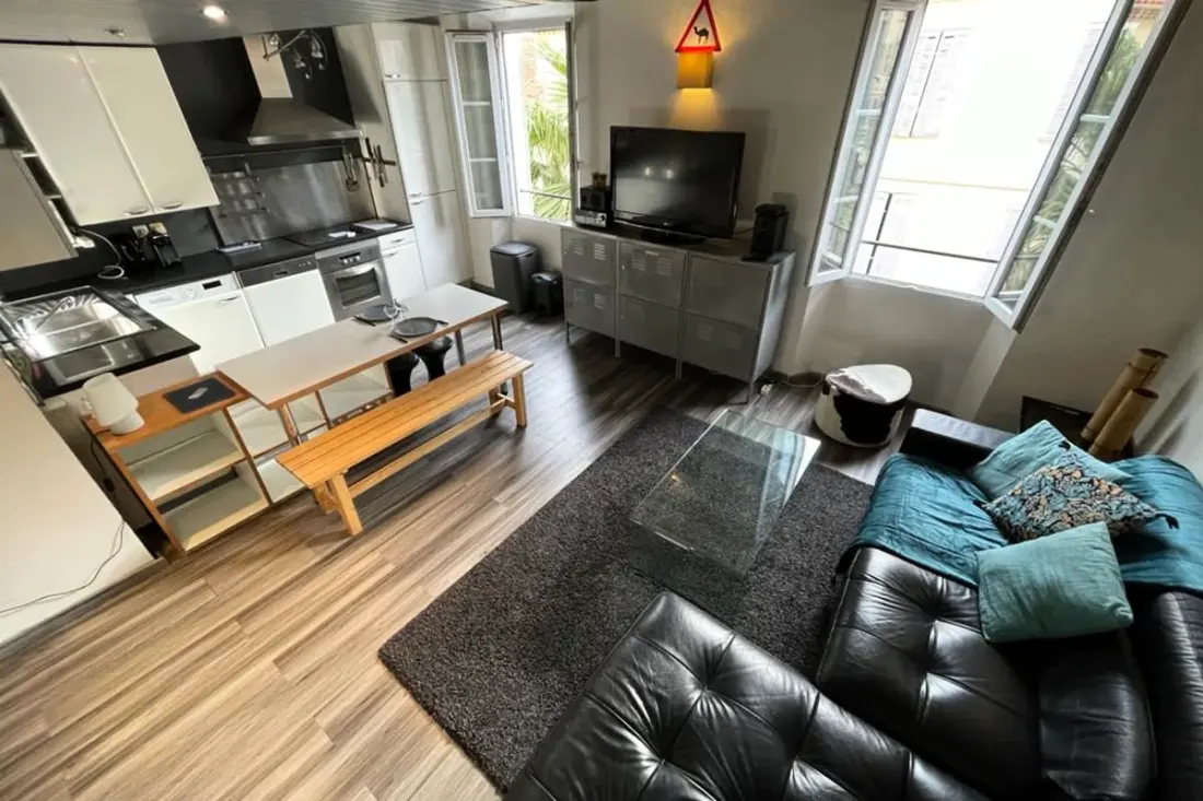 Résidence Riouffe Duplex T3 Climatisé Dans Le Coeur De Cannes