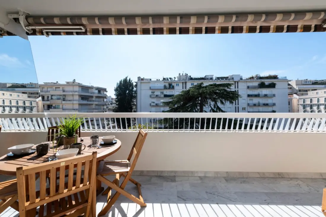 Résidence Grand 2p Rénové Terrasse Cœur De Cannes