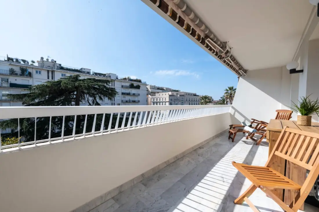 Résidence Grand 2p Rénové Terrasse Cœur De Cannes