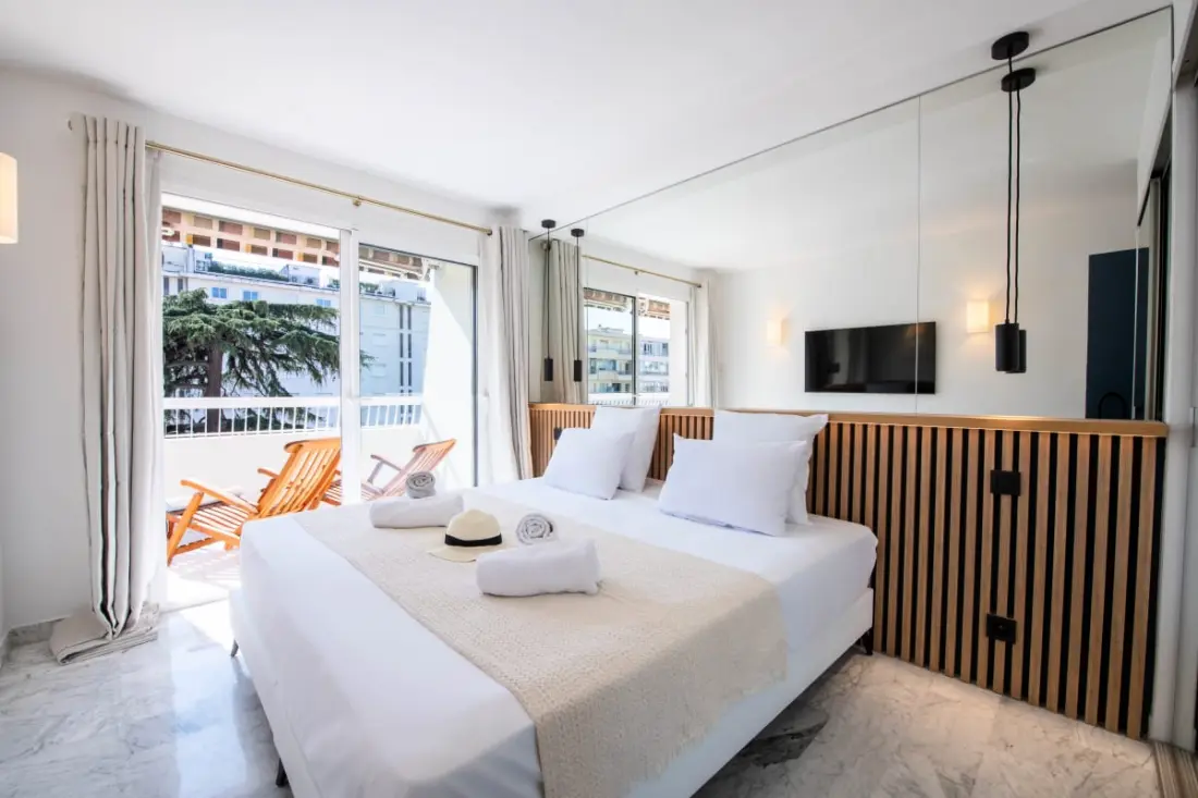 Résidence Grand 2p Rénové Terrasse Cœur De Cannes