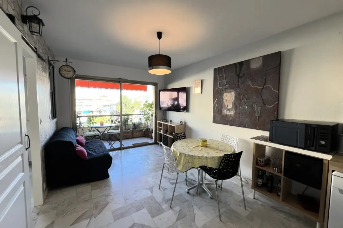 Lumineux 31m2, Terrasse Fleurie à 5min Croisette