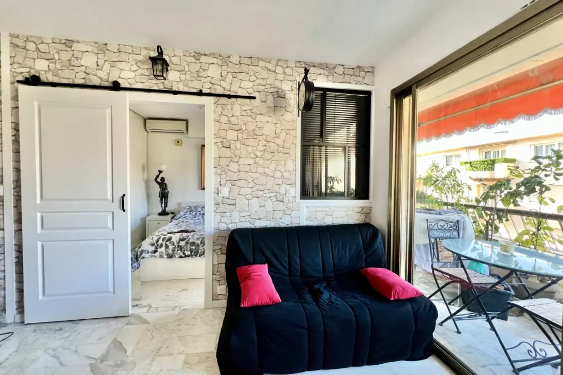 Lumineux 31m2, Terrasse Fleurie à 5min Croisette