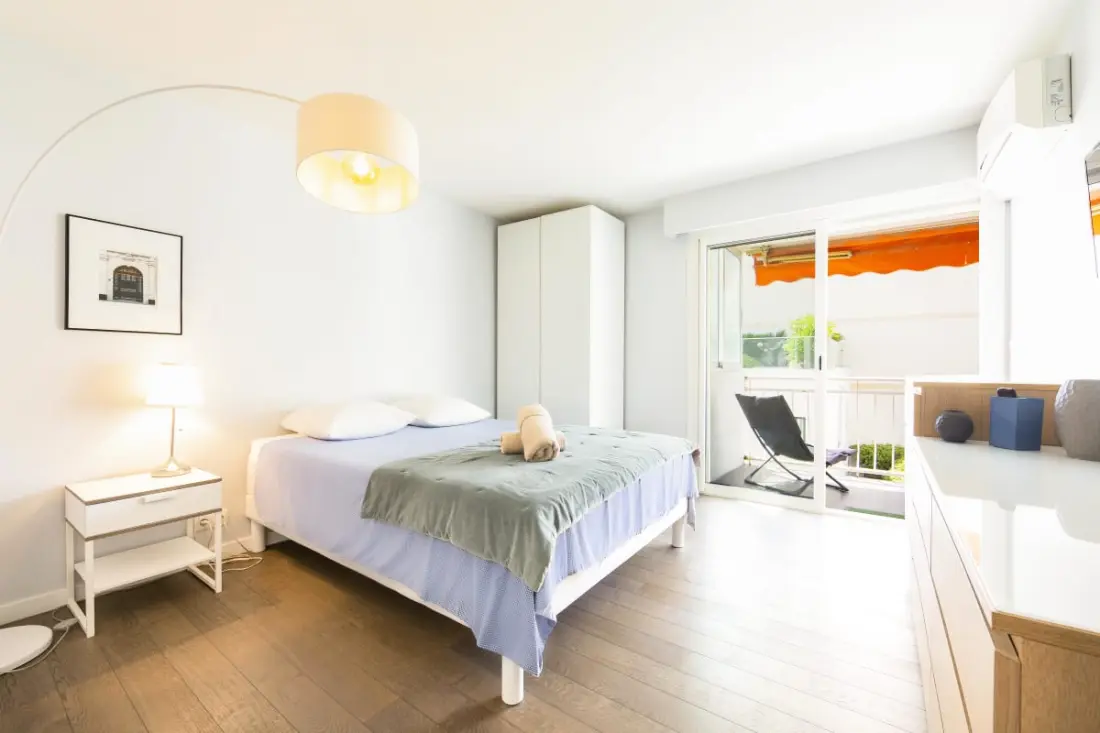 Résidence Moderne Appartement 2 Chambres/1 Salle De Bain, Terrasse Calme/aperçu Mer