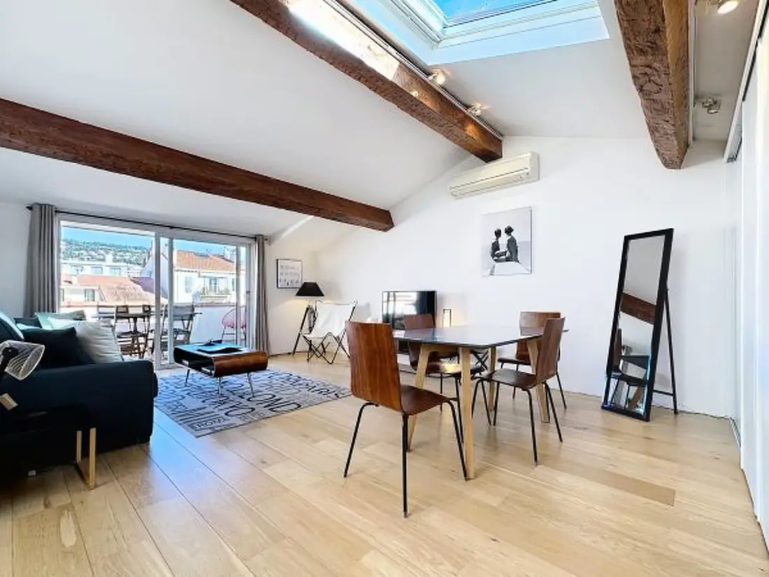 Résidence Penthouse 1 bedroom rue d'Antibes 214