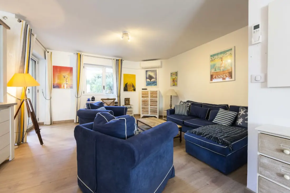 Résidence Petit Paradis Cannes Centre Avec Piscine Et Parc ❤villa Le Lys❤