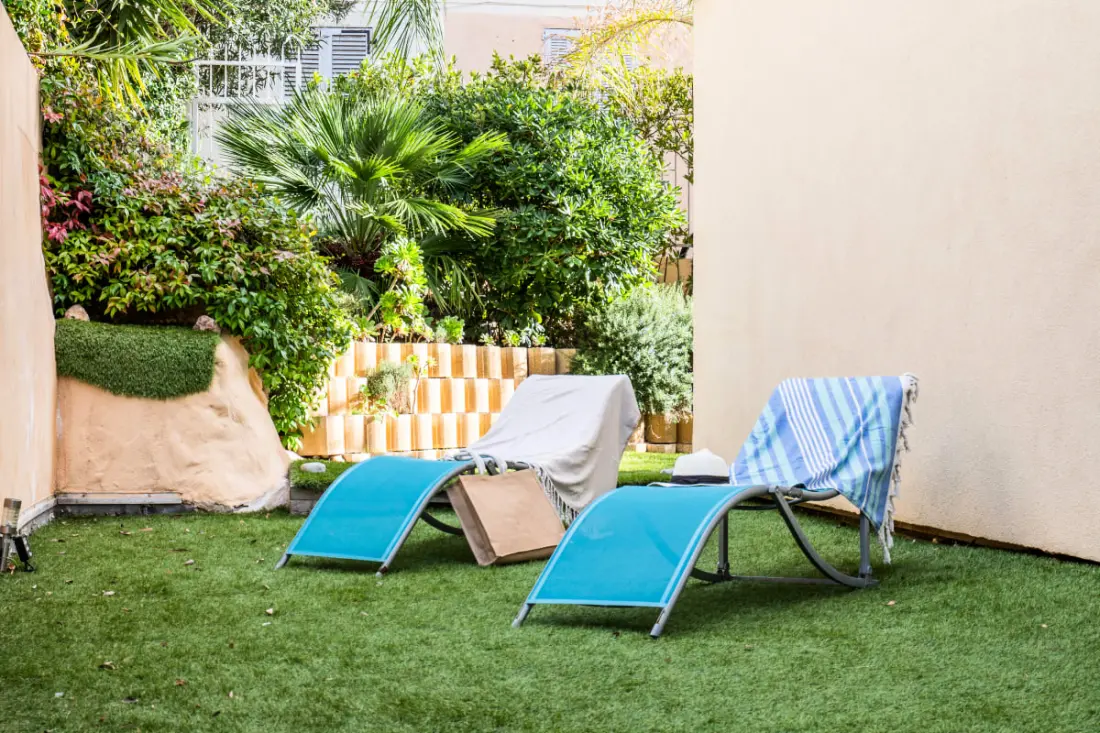 Résidence Rez-de-jardin Palm Beach, Piscine, Plages à Pied