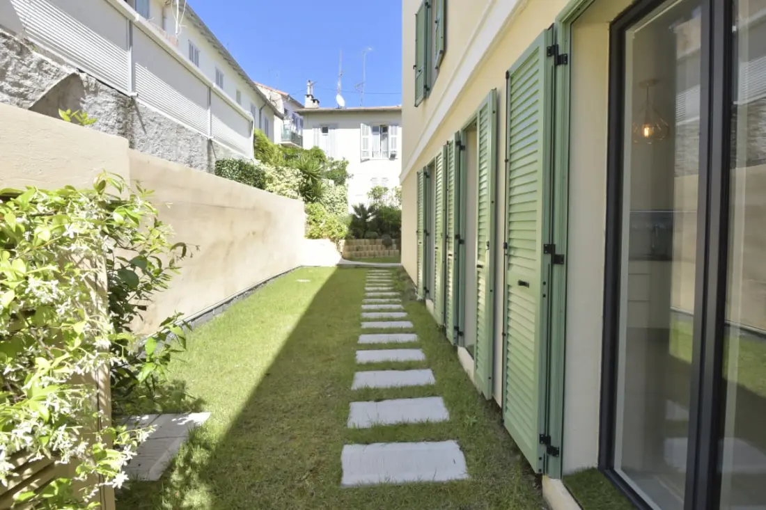 Résidence Rez-de-jardin Palm Beach, Piscine, Plages à Pied