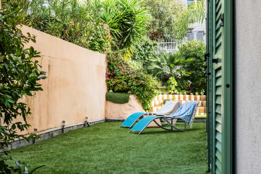Résidence Rez-de-jardin Palm Beach, Piscine, Plages à Pied
