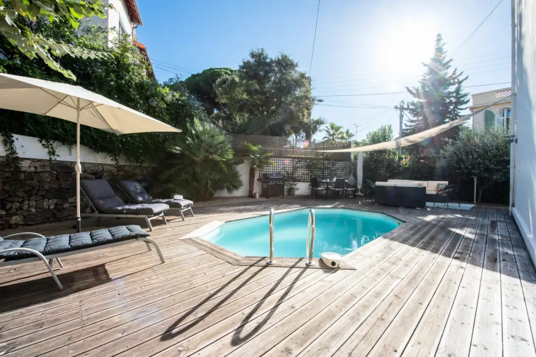 Résidence Villa 180m² 5p Cannes Piscine Garage