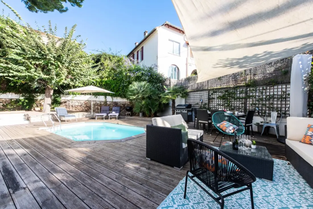 Résidence Villa 180m² 5p Cannes Piscine Garage