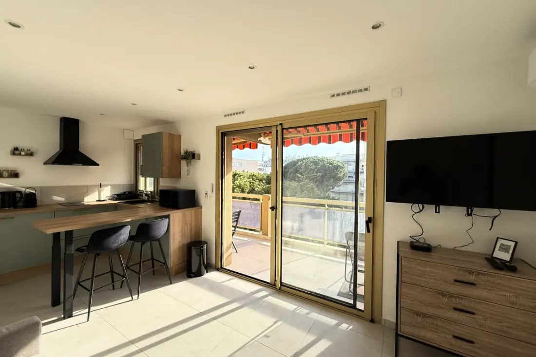 Studio Moderne Et Lumineux à 2 Pas Des Plages