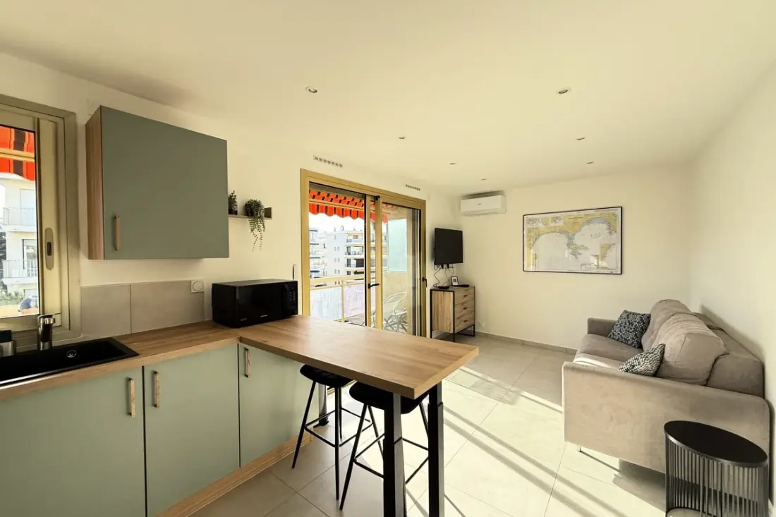 Studio Moderne Et Lumineux à 2 Pas Des Plages