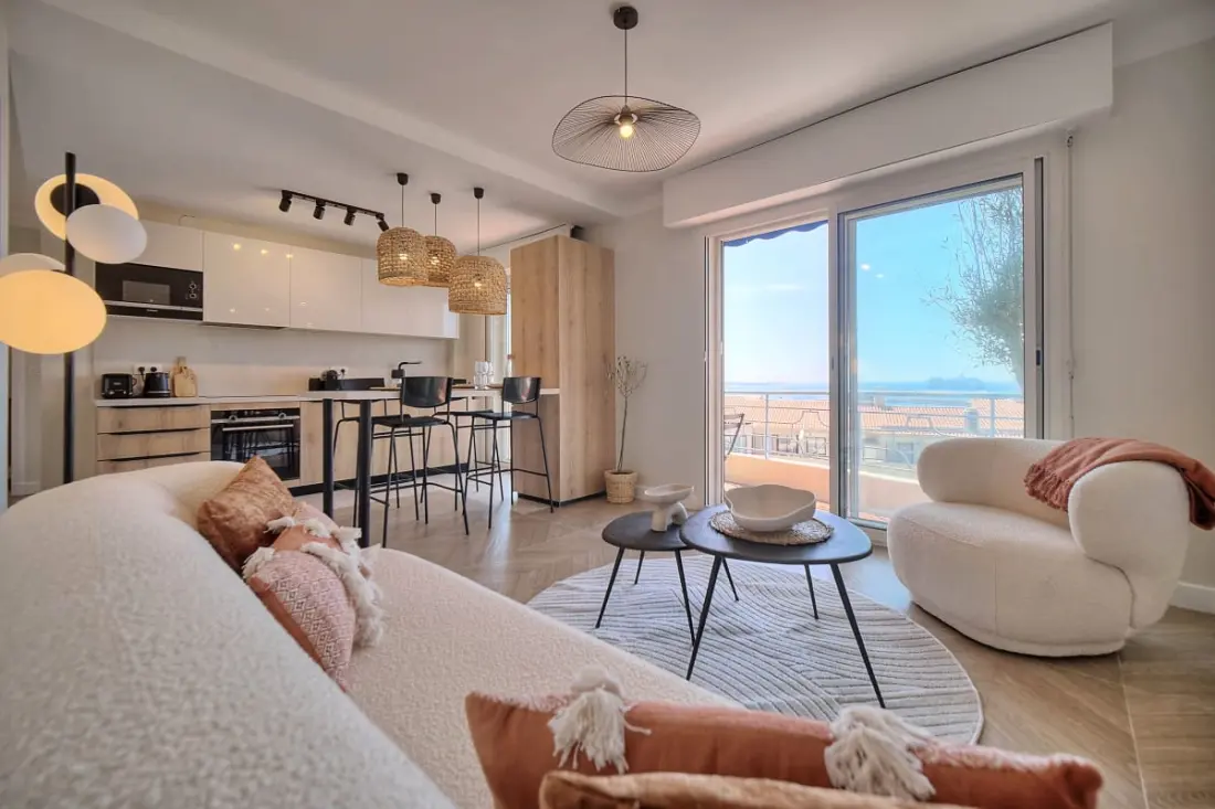 Vue Mer Panoramique à Cannes