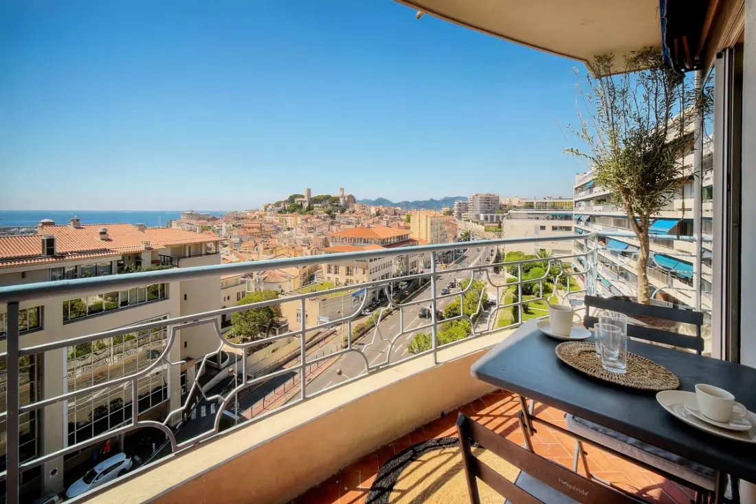 Vue Mer Panoramique à Cannes