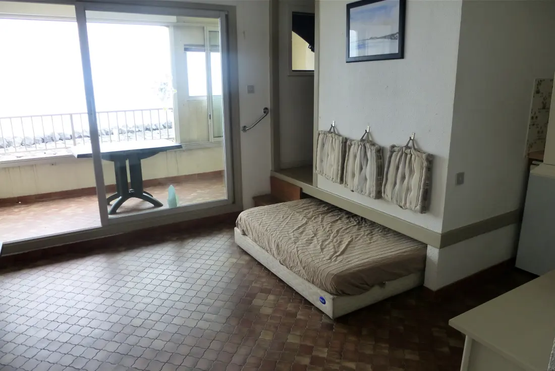 Studio 4 personnes vue sur mer