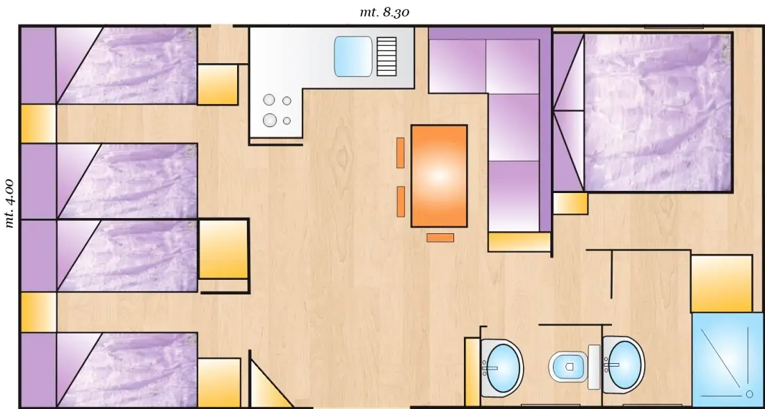 CAMPING VILLAGE BADIACCIA 4 étoiles★★★★