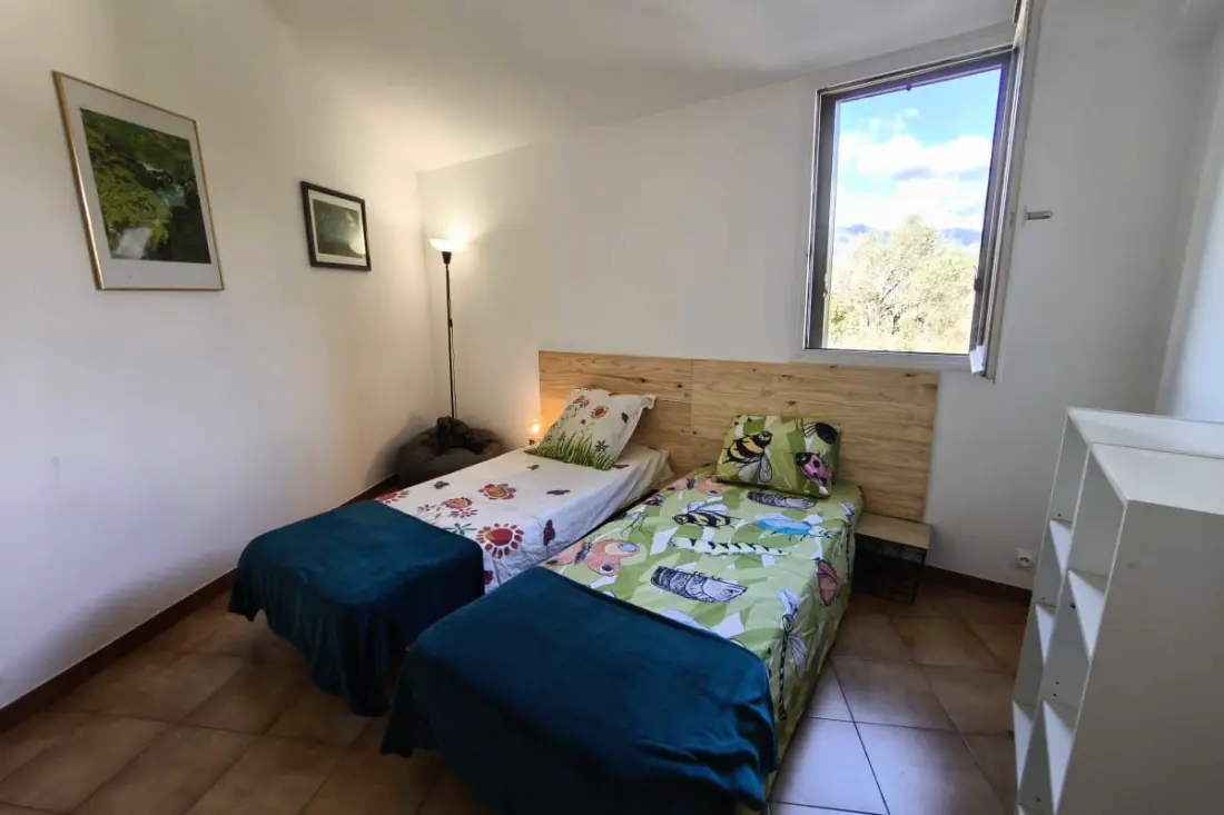 Appartement Lumineux Avec Deux Chambres à Cauro