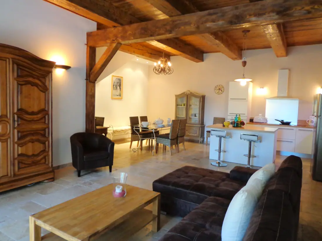 Résidence Klimatisierte Wohnung mit 2 Schlafzimmern und Pool