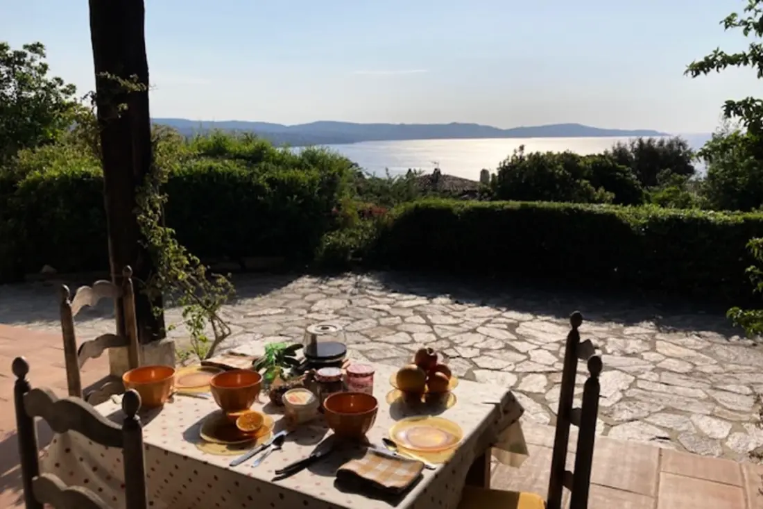 Incroyable Vue Mer Jardin Calme à La Villa Oscar