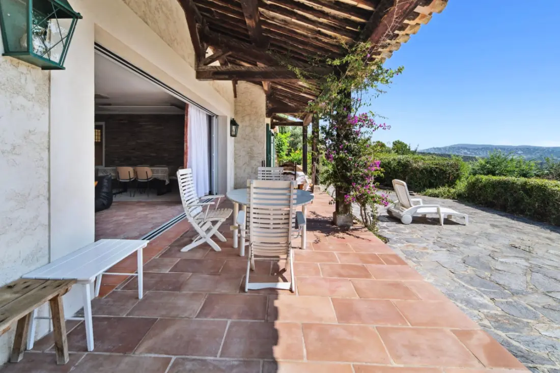 Incroyable Vue Mer Jardin Calme à La Villa Oscar