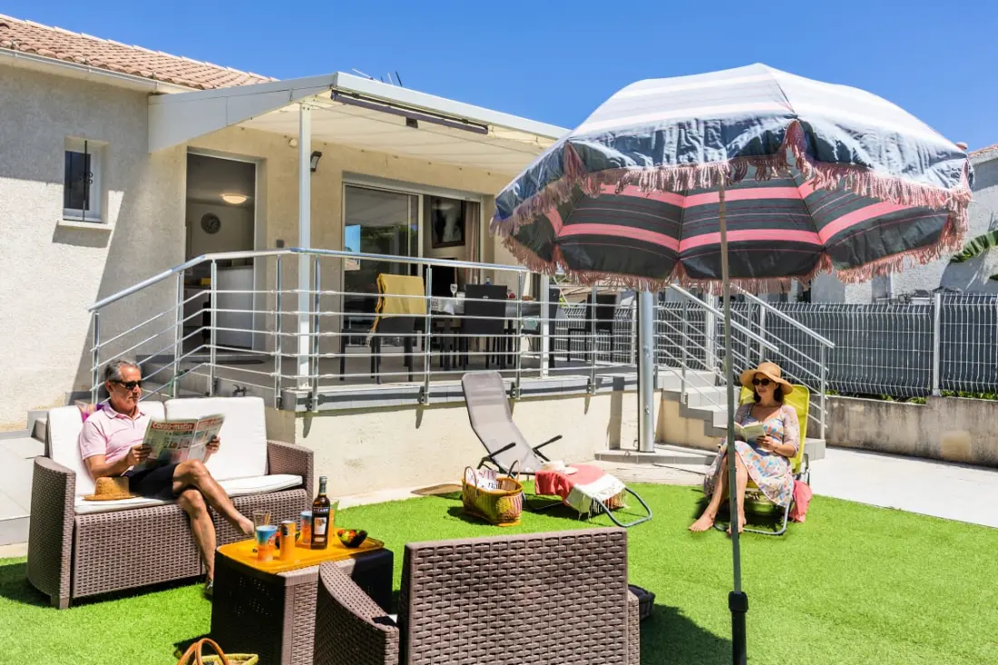 Villa Prunete - Maison De Vacances Avec Jardin à Prunete