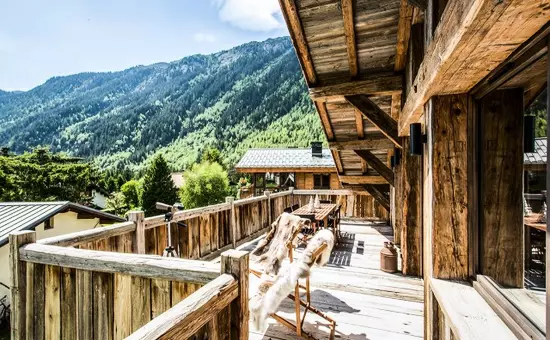 Chalet 8 pers. au pied des grands Montet