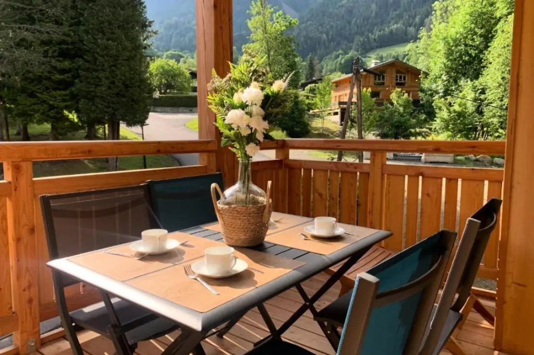 Appt Moderne Aux Houches | Balcon + Parking