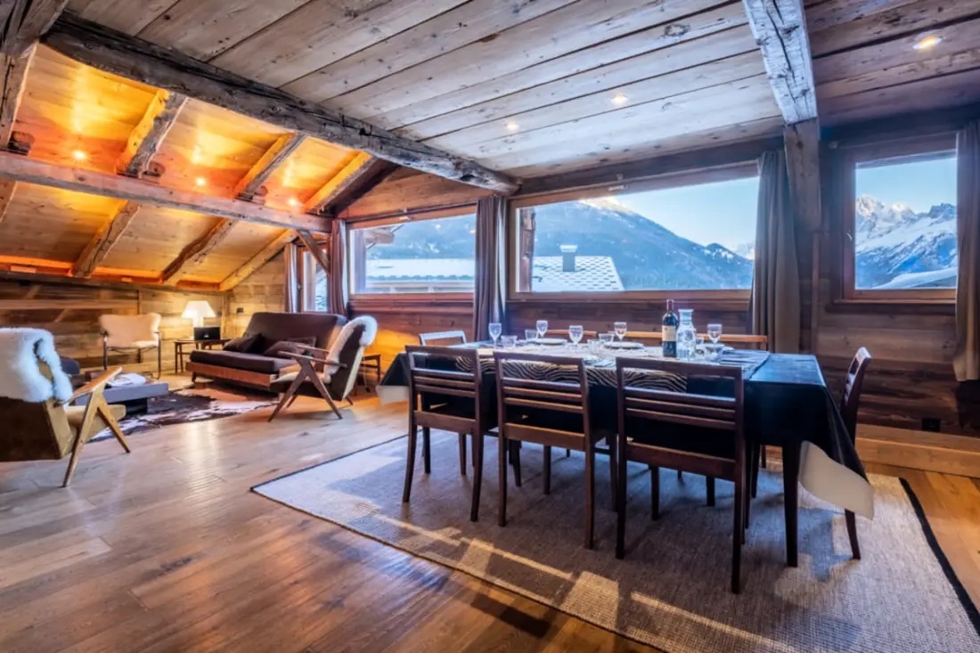 Authentique Chalet Sur Les Pistes Aux Houches