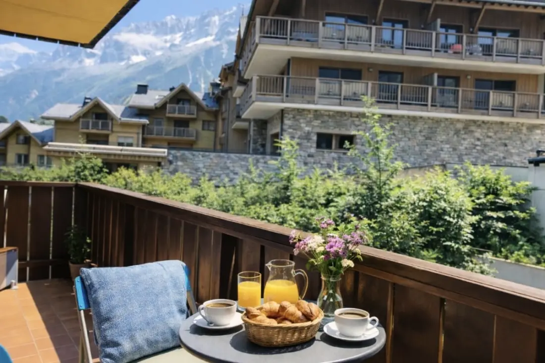Balcon Vue Chaîne Du Mont-blanc☀️ Parking