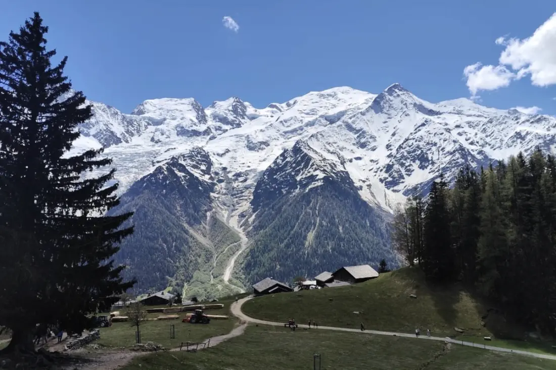 Balcon Vue Chaîne Du Mont-blanc☀️ Parking