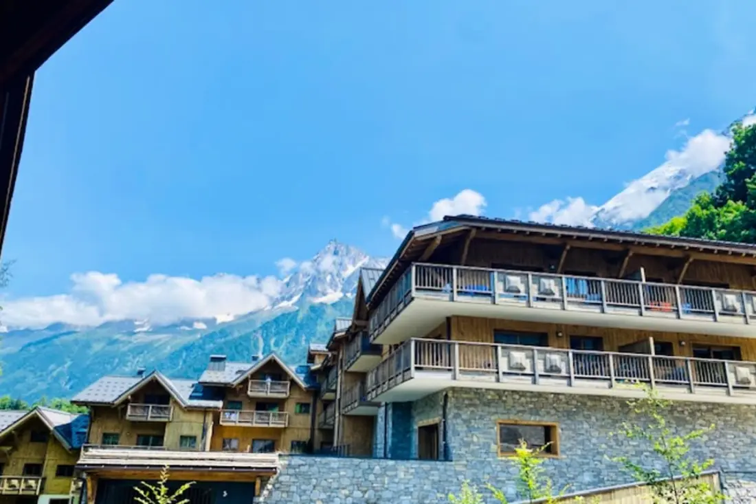 Balcon Vue Chaîne Du Mont-blanc☀️ Parking