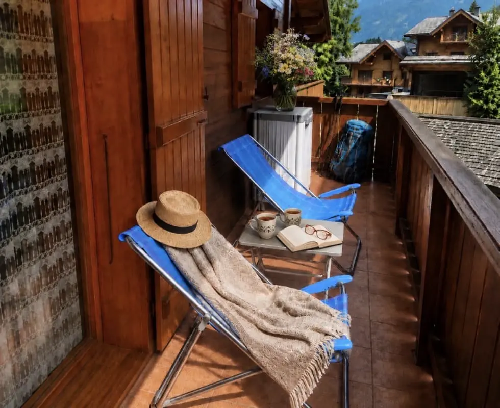 Balcon Vue Chaîne Du Mont-blanc☀️ Parking