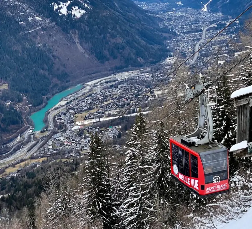 Balcon Vue Chaîne Du Mont-blanc☀️ Parking