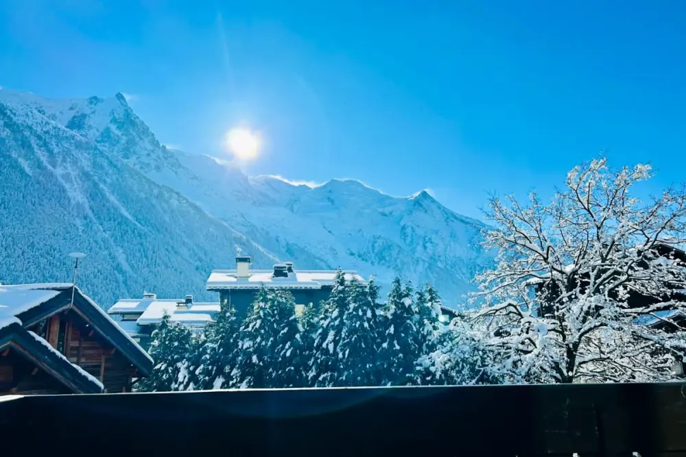 Appartement Lumineux Avec Vue Sur Le Mont Blanc