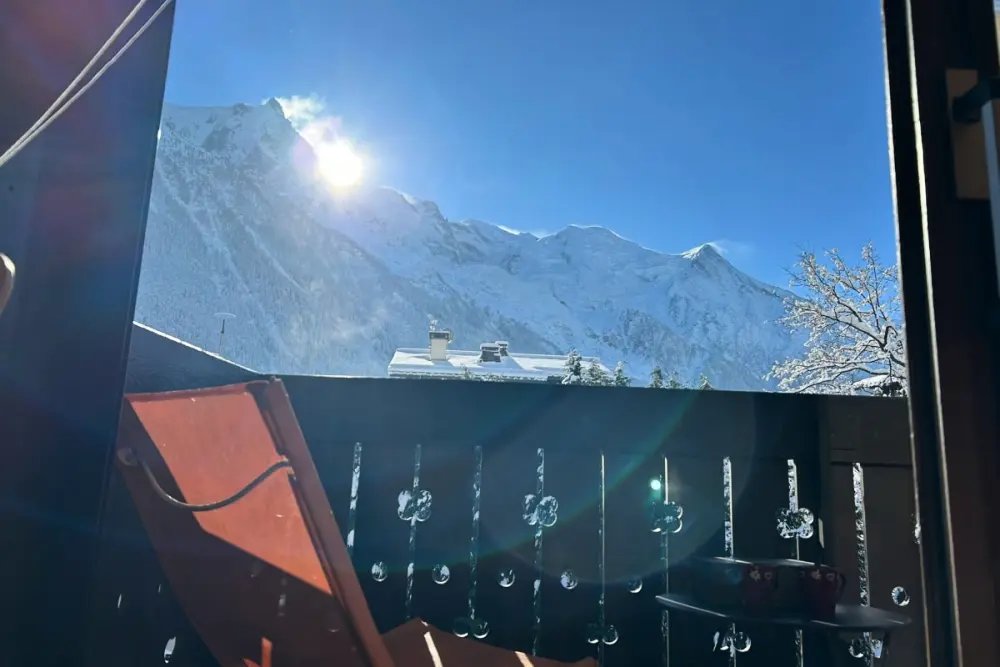 Appartement Lumineux Avec Vue Sur Le Mont Blanc