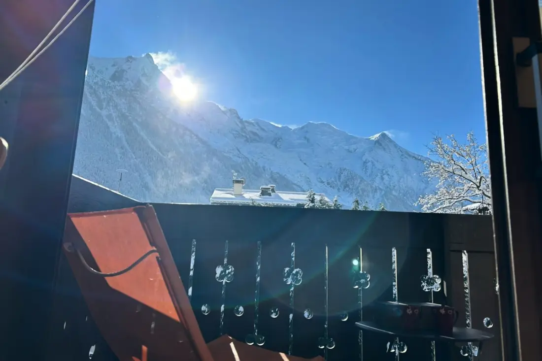 Appartement Lumineux Avec Vue Sur Le Mont Blanc