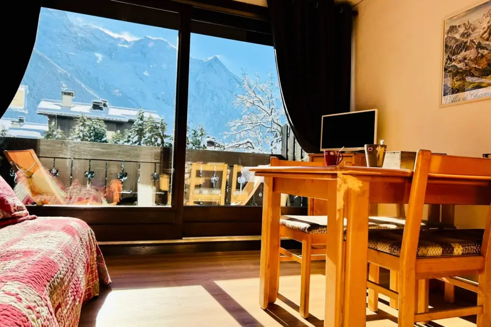 Appartement Lumineux Avec Vue Sur Le Mont Blanc