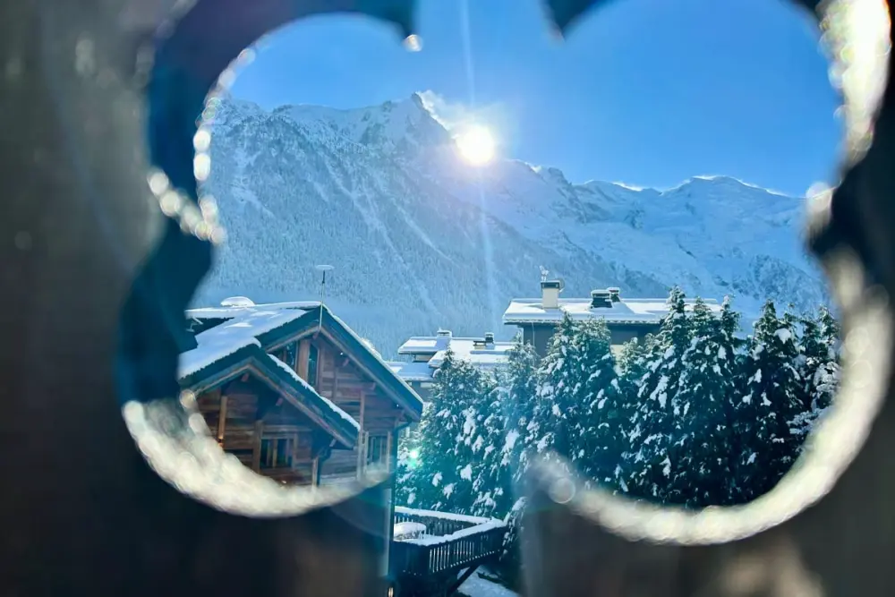 Appartement Lumineux Avec Vue Sur Le Mont Blanc