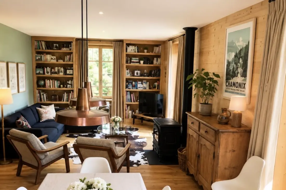 Appartement Lumineux Balcon Vue Mont-blanc